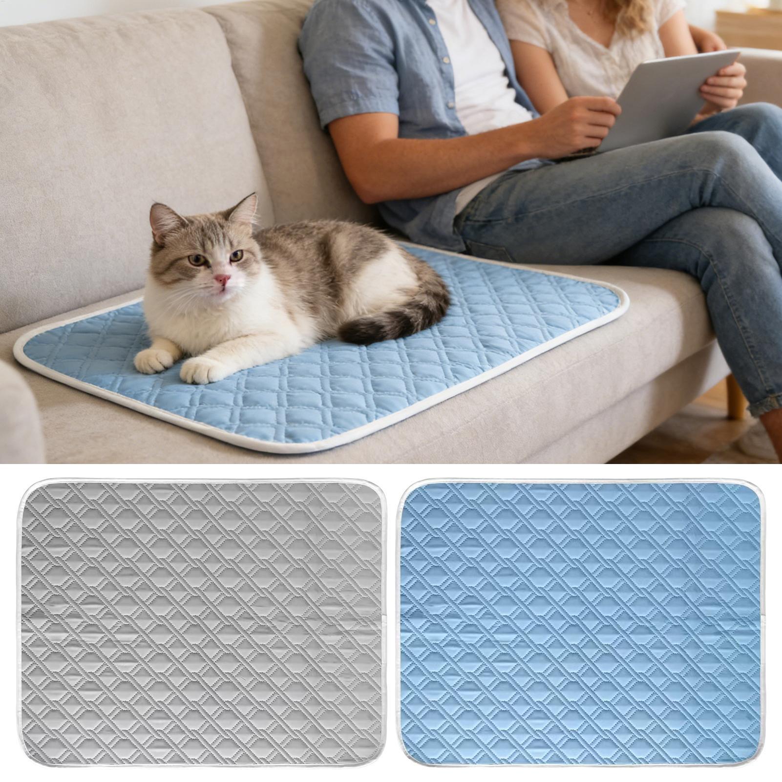 Calming Dog Bed - 45x35cm Pet Cooling Pad Dog Sweat