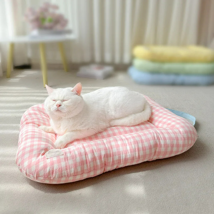Cute Plaid Dog Cat Cushion  Ch - Calming Dog Bed บทวิจารณ์และราคา