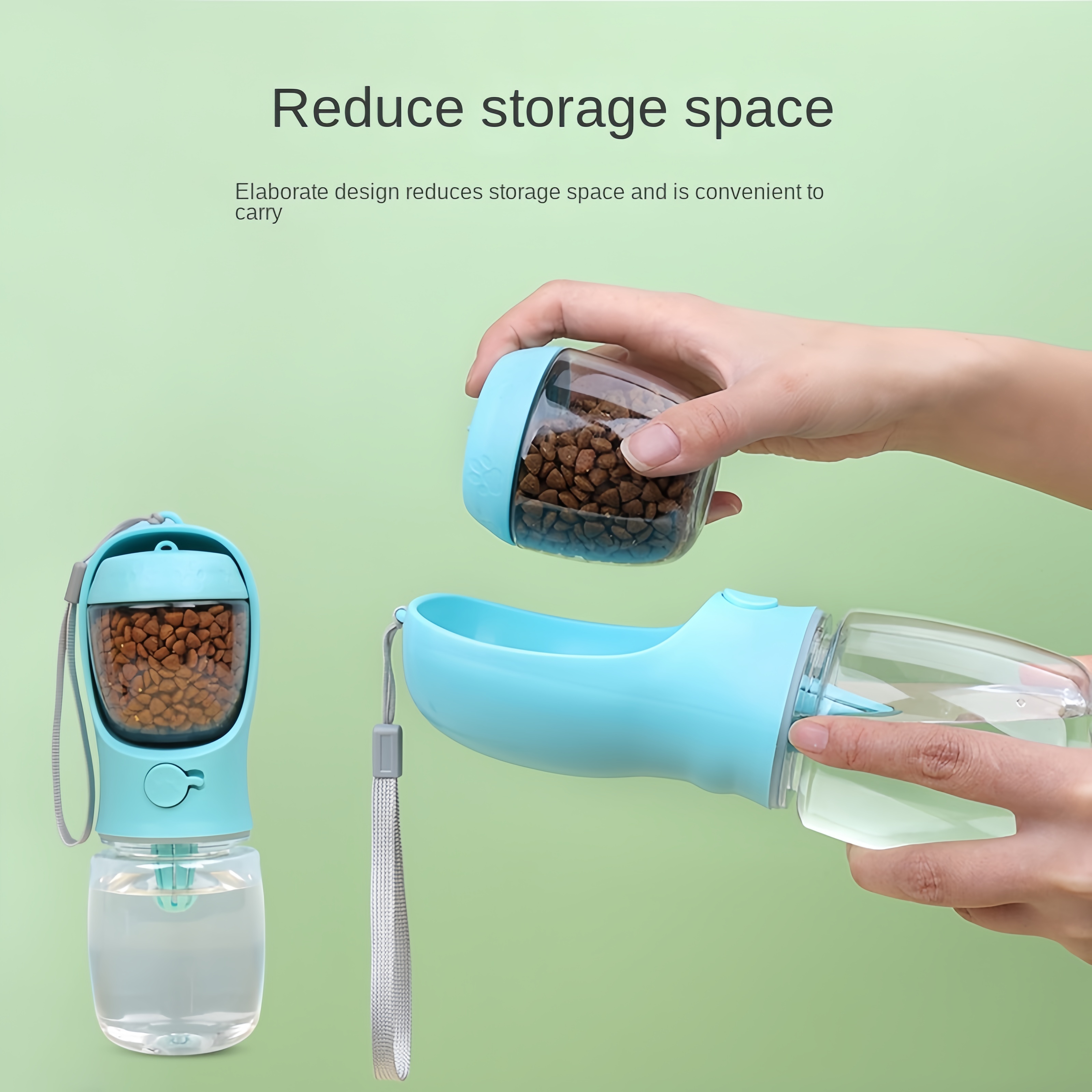 Portable Dog Cat Water Bottle  - Pet Supplies Dog Food บทวิจารณ์และราคา