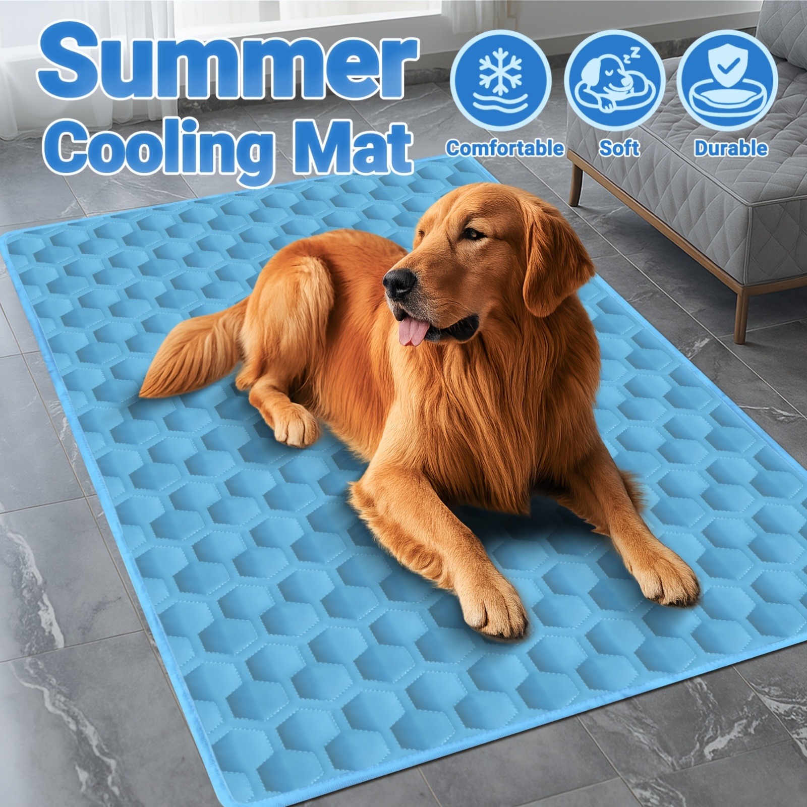 Upgrade Ice Cool Pet Cooling M - Calming Dog Bed บทวิจารณ์และราคา
