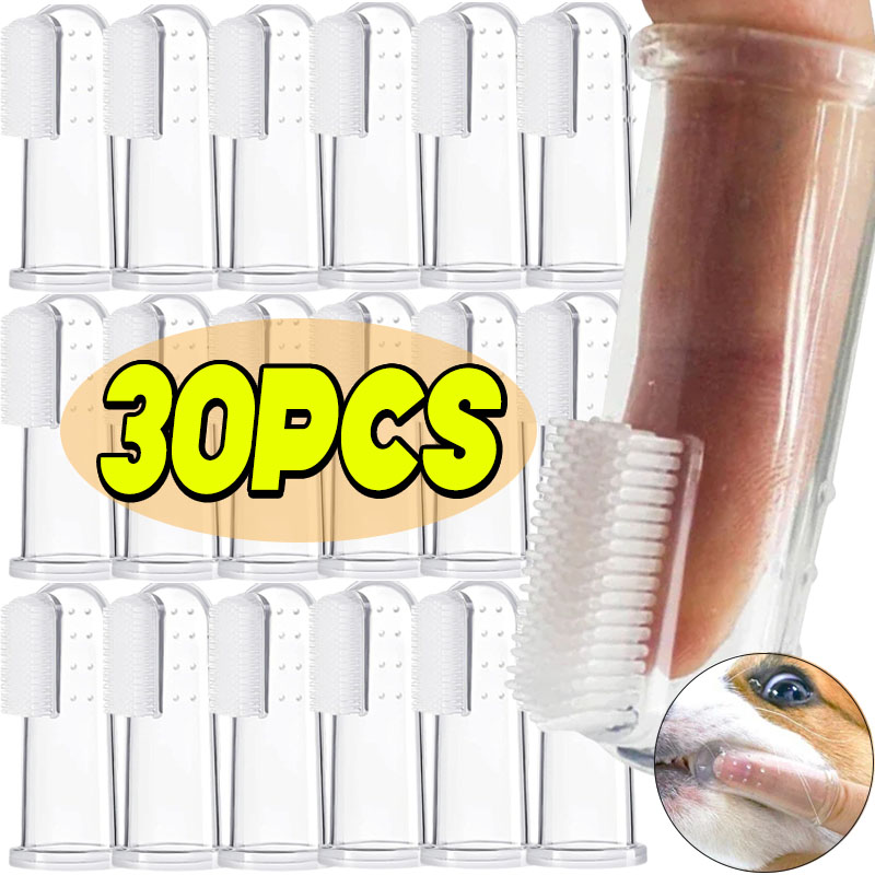 Super Soft Pet Finger Toothbru - Pet Supplies Dog Food บทวิจารณ์และราคา