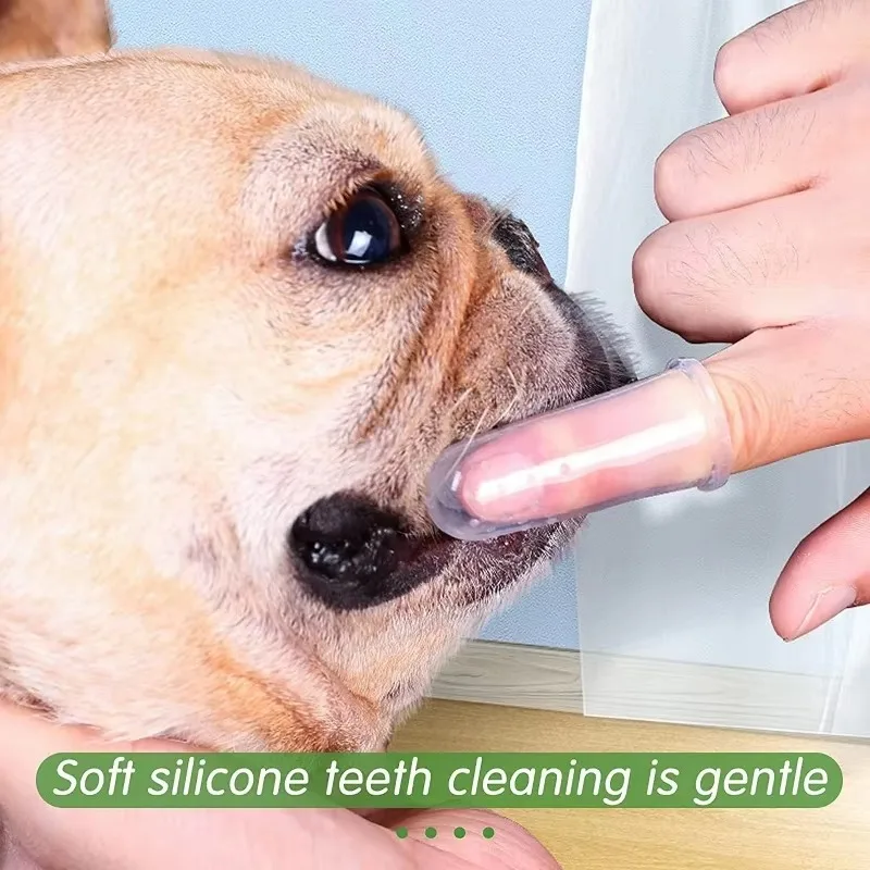 Super Soft Pet Finger Toothbru - Pet Supplies Dog Food บทวิจารณ์และราคา