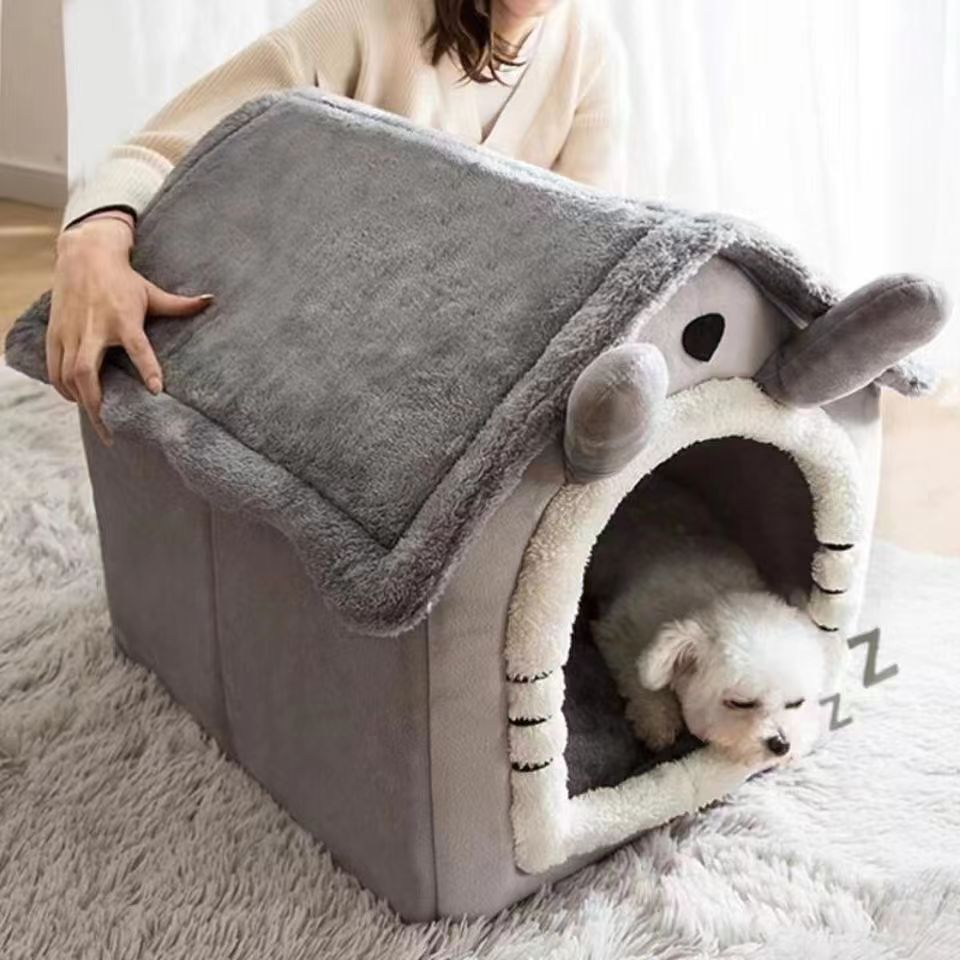 All Season Dog House Style Bed - Calming Dog Bed บทวิจารณ์และราคา
