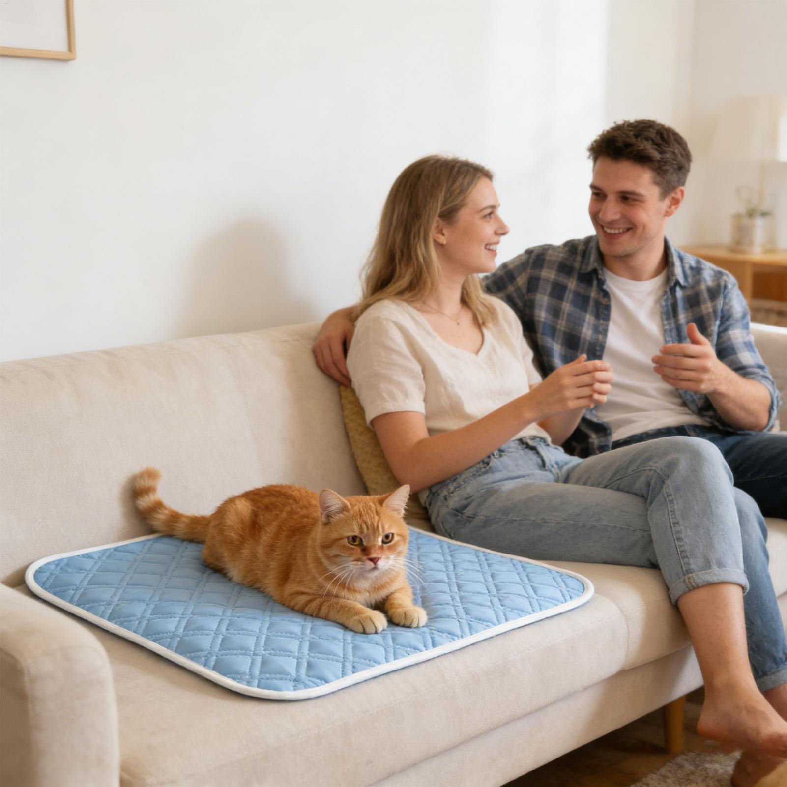 45x35cm Pet Cooling Pad Dog Sw - Calming Dog Bed บทวิจารณ์และราคา