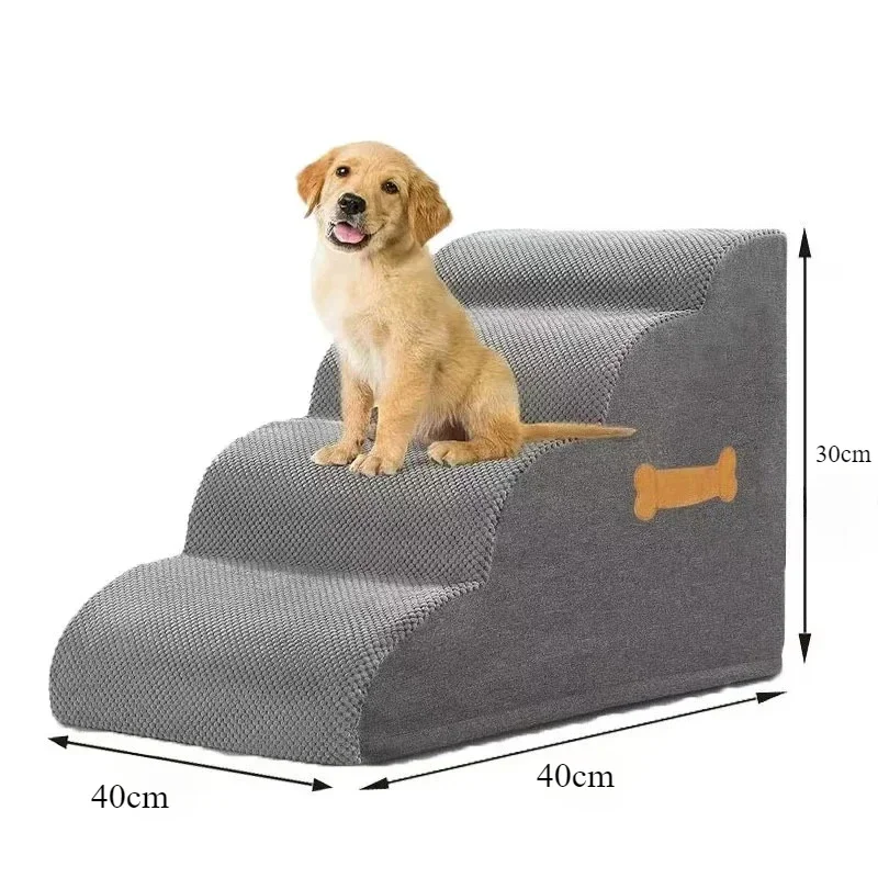 Pet Stairs for Dogs/Cats: High - Calming Dog Bed บทวิจารณ์และราคา