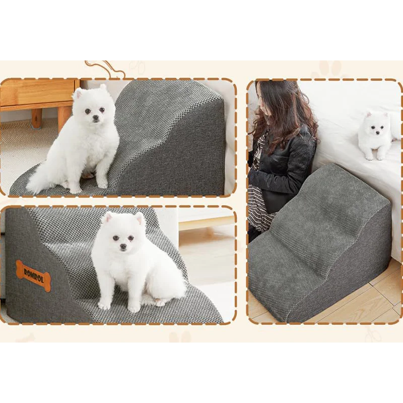 Pet Stairs for Dogs/Cats: High - Calming Dog Bed บทวิจารณ์และราคา