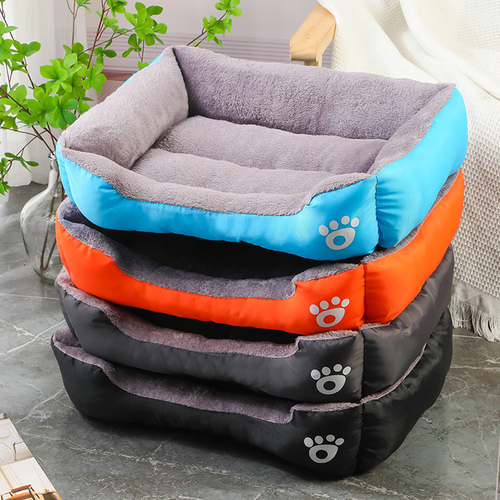 Soft Square Large Dog Sofa Ela - Calming Dog Bed บทวิจารณ์และราคา