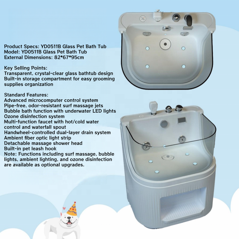 Acrylic Pet Spa Bathtub Mini C - Pet Supplies Wash Station บทวิจารณ์และราคา