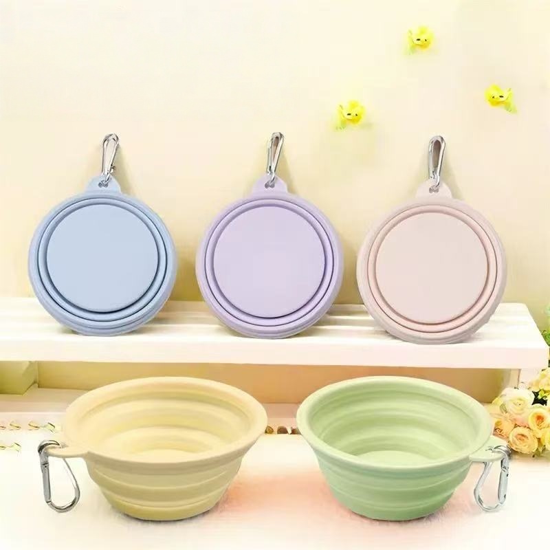 Foldable Pet Bowl, Portable Tr - Pet Supplies Dog Food บทวิจารณ์และราคา