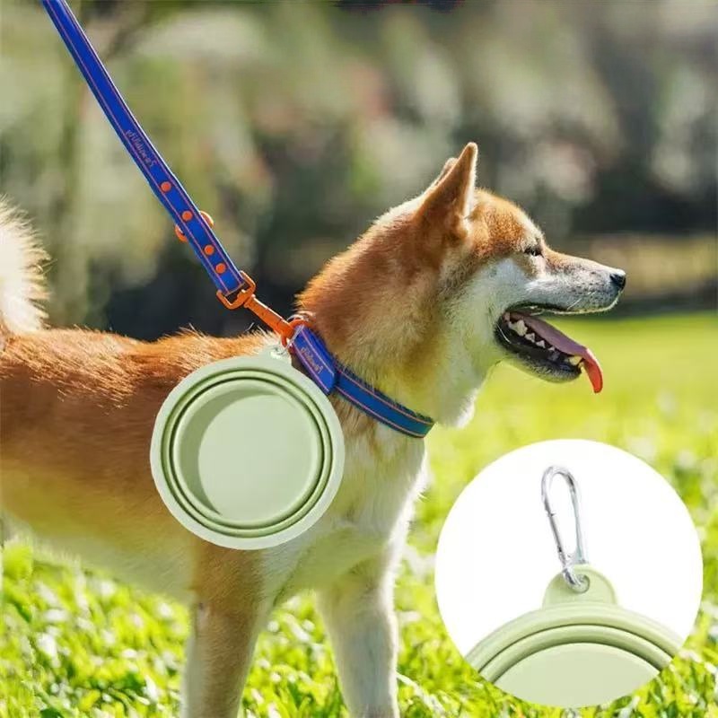 Foldable Pet Bowl, Portable Tr - Pet Supplies Dog Food บทวิจารณ์และราคา