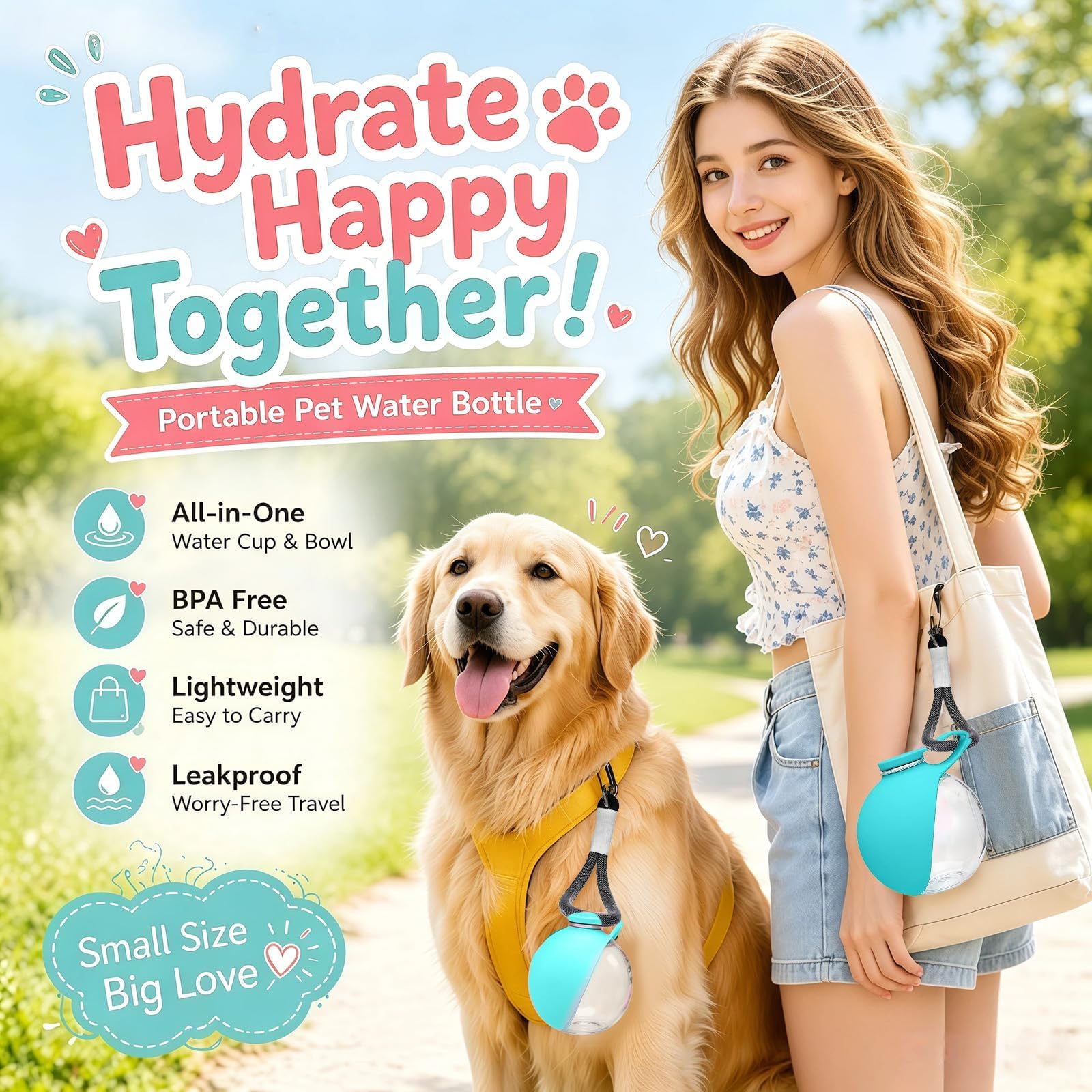 New 2026 2 in 1 Portable Dog W - Pet Supplies Dog Food บทวิจารณ์และราคา