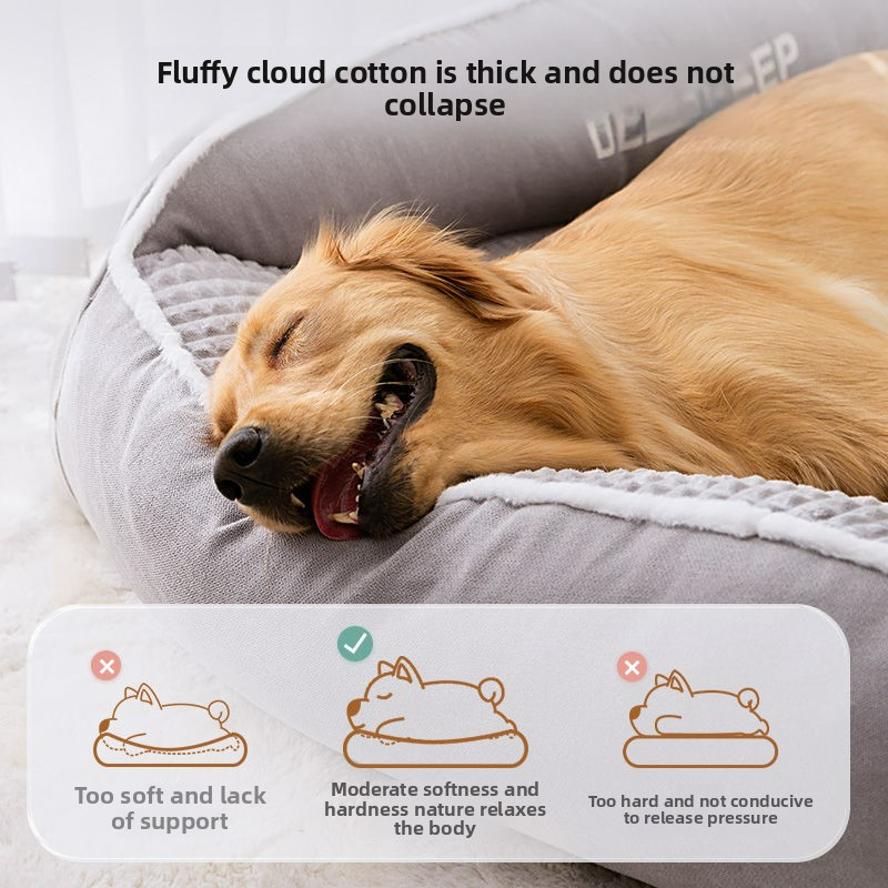 Luxury Winter Warm Large Dog S - Calming Dog Bed บทวิจารณ์และราคา