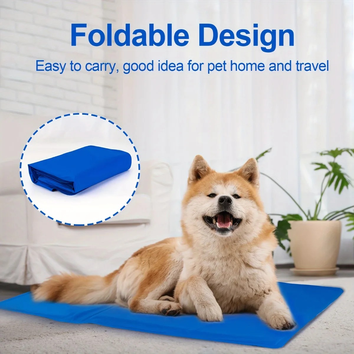 Summer Gel Pet Cooling Bed Mat - Calming Dog Bed บทวิจารณ์และราคา