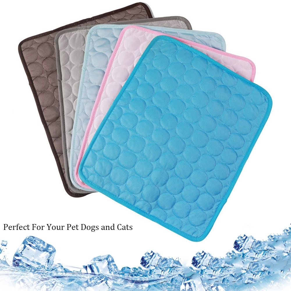 5 sizes Cool Ice Silk Moisture - Calming Dog Bed บทวิจารณ์และราคา