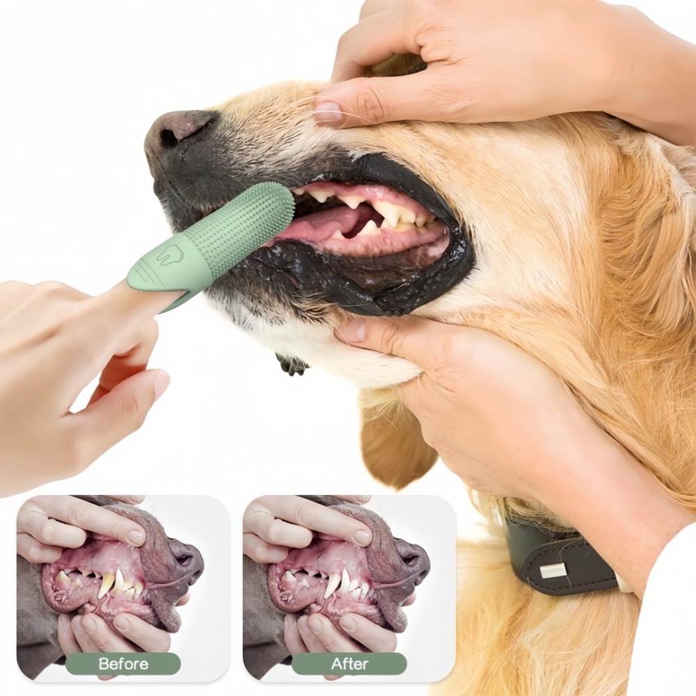 360 ° Pet Cleaning Finger Toot - Pet Supplies Dog Food บทวิจารณ์และราคา