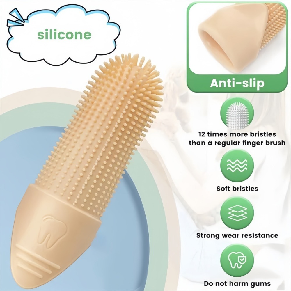 360 ° Pet Cleaning Finger Toot - Pet Supplies Dog Food บทวิจารณ์และราคา