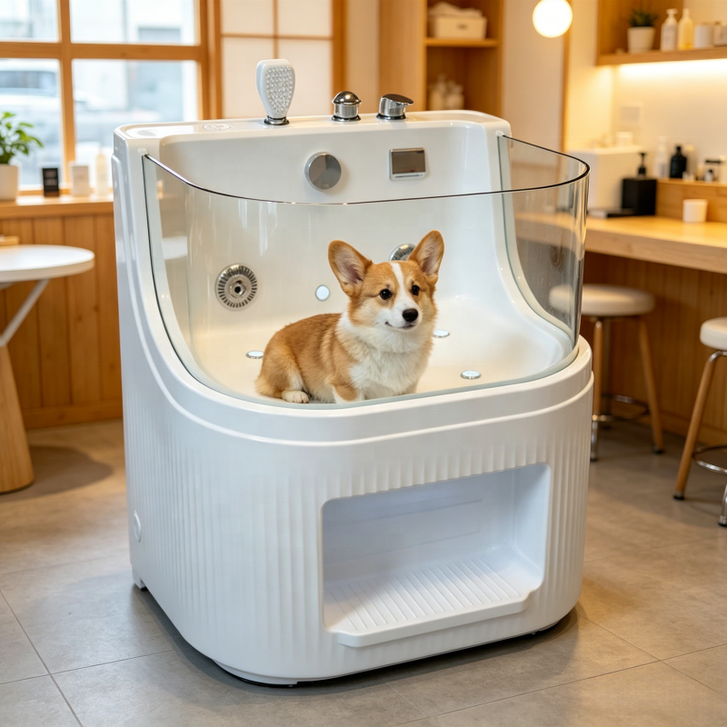 USMILEPET Acrylic Pet Spa Bath - Pet Supplies Wash Station บทวิจารณ์และราคา