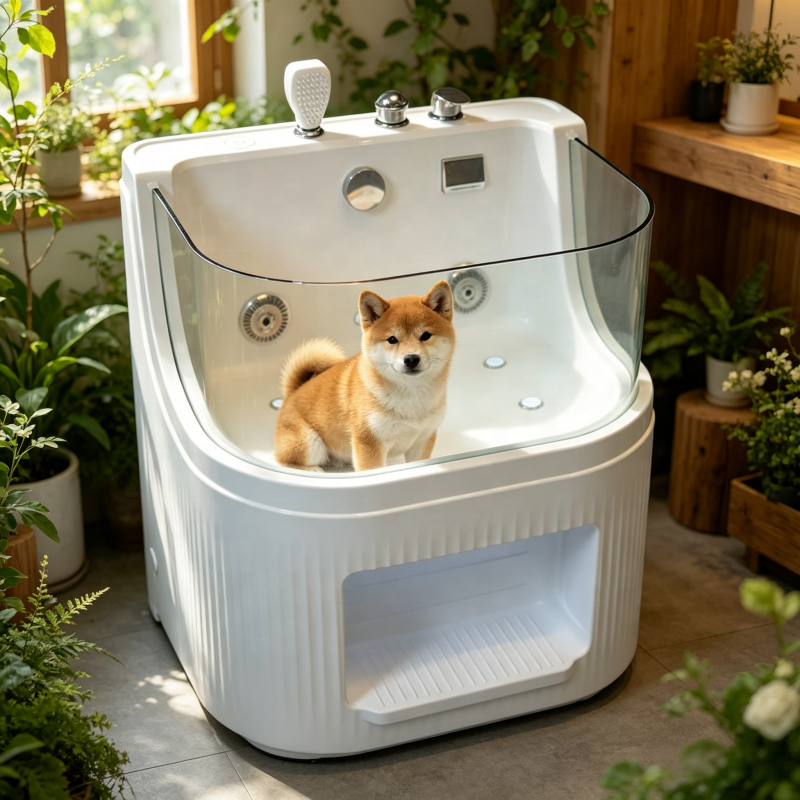 USMILEPET Acrylic Pet Spa Bath - Pet Supplies Wash Station บทวิจารณ์และราคา
